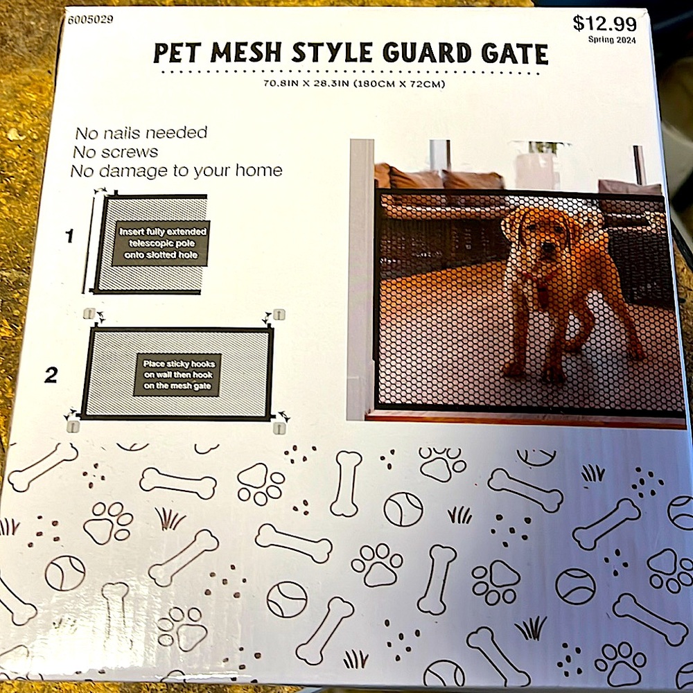 Mesh Guard Dog Gate